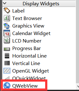 Qt旧版本中的WebKits项
