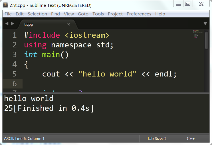 Cpp cannot. Sublime text. C++ код. Простой код на c++. Sublime text c++.
