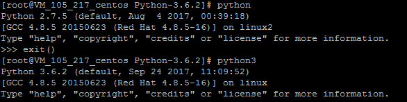 Centos7安装Python3的方法