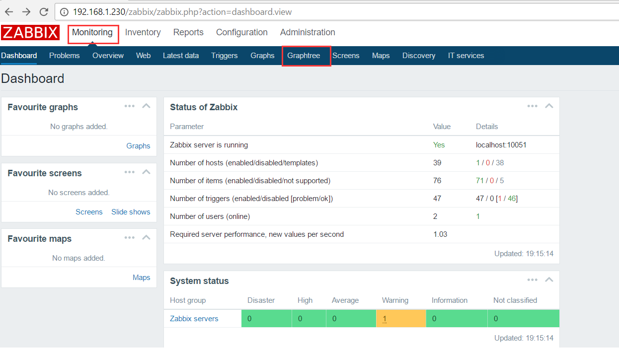 zabbix3.2.7之图形集中展示插件Graphtree_graphtree