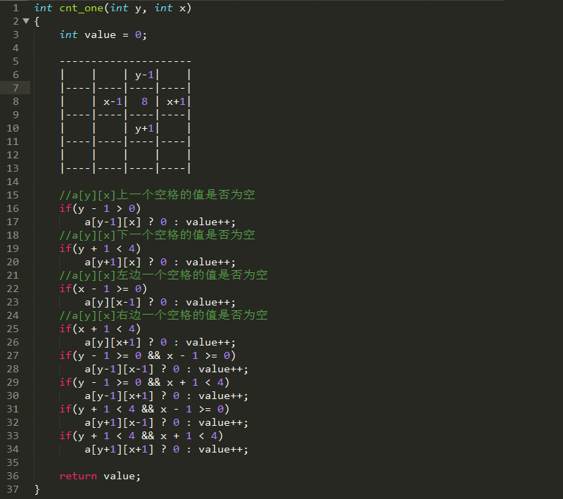 2048小游戏代码解析 C语言版第13张
