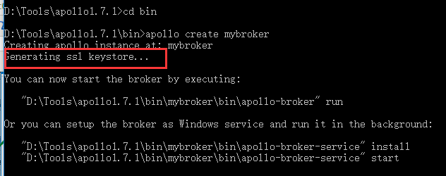 apollo1.7.1初探（一）安装apollo、创建并启动broker第2张