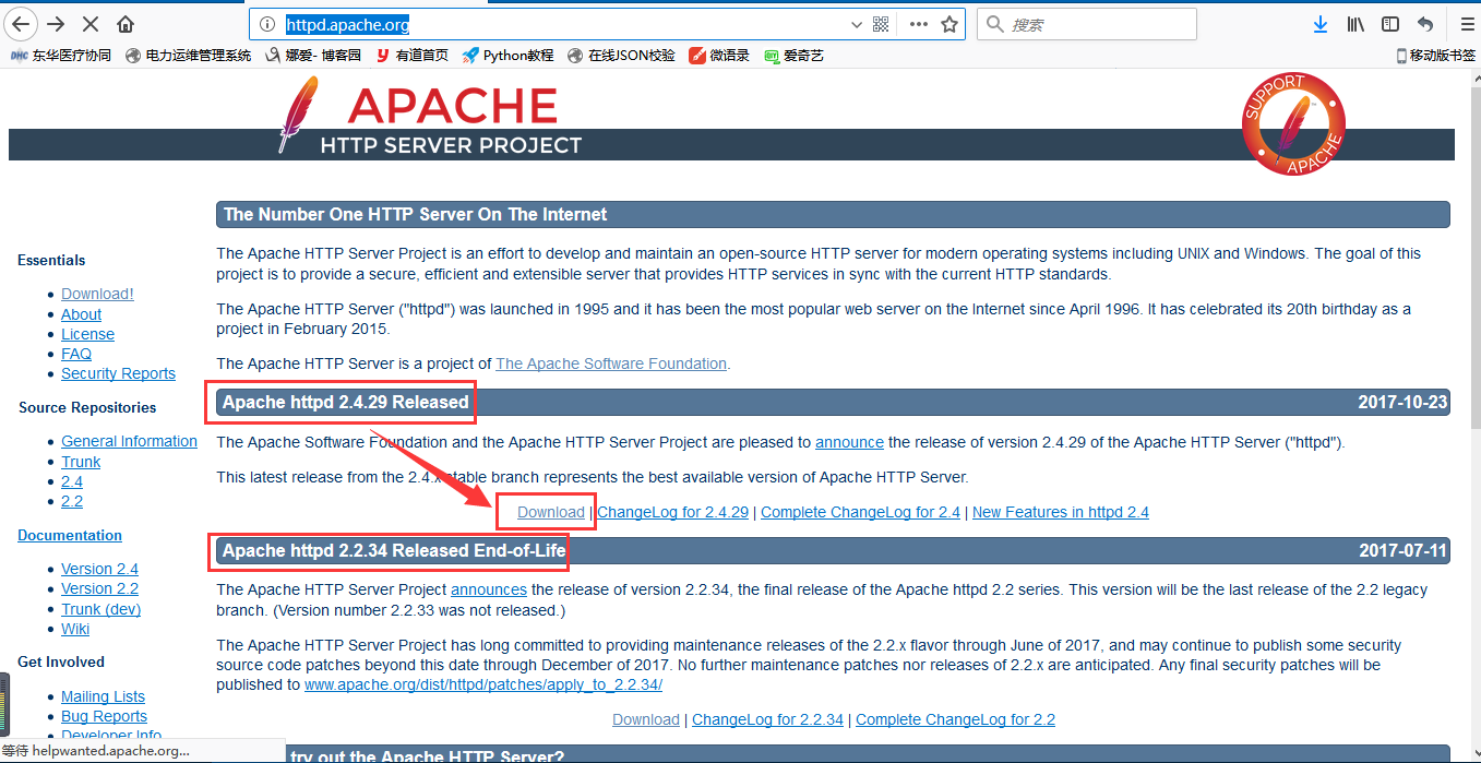 Настройка apache windows xp