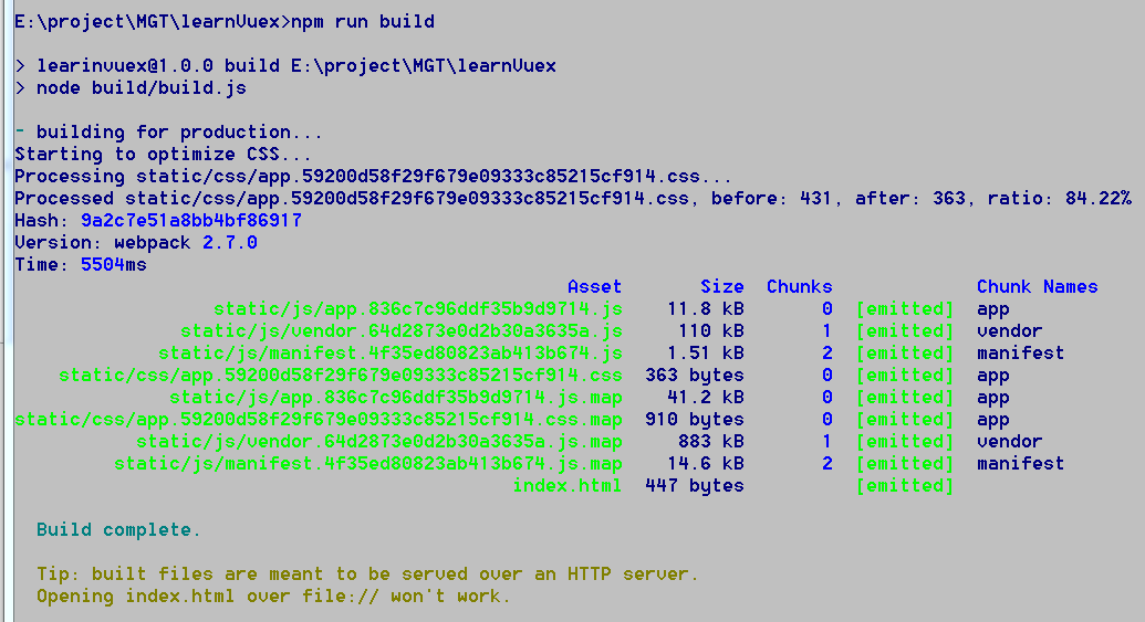 npm run build 打包后（直接打包白屏），如何运行在本地查看效果（Apache服务）第1张