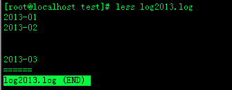 每天一个linux命令：【转载】less命令