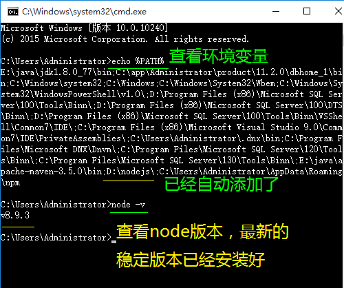 Node.js及npm详细安装教程第8张