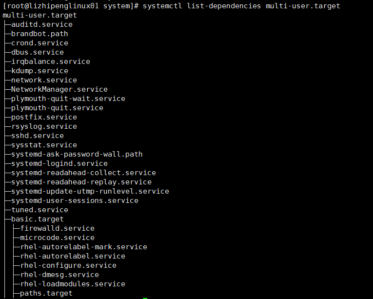 linux任务计划cron chkconfig工具 systemd管理服务 unit介绍 target介绍第14张