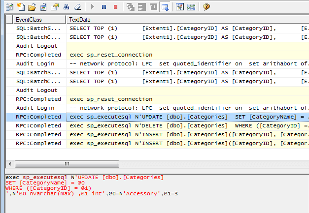 Entity Framework 6 Insert, Update, Delete Query