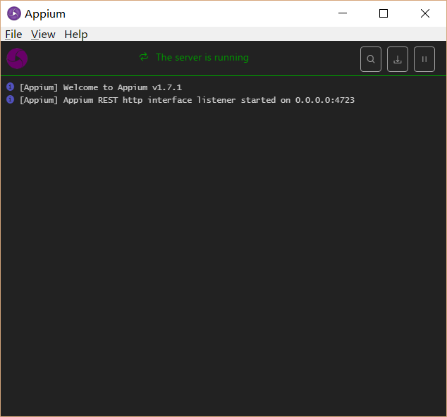 appium-desktop使用