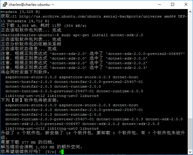 安装 .NET SDK