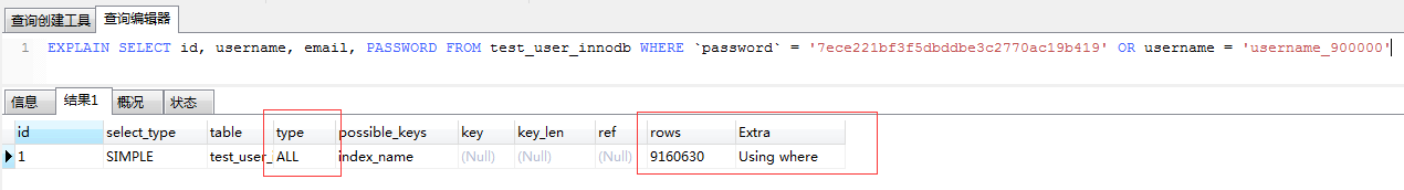 MySQL 千万 级数据量根据（索引）优化 查询 速度第27张