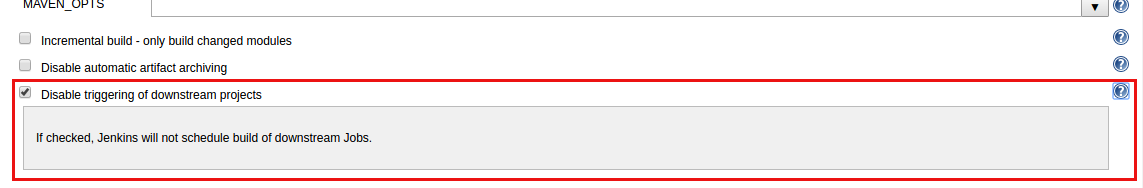 Jenkins构建Maven多模块项目时，单独编译子模块，并且不触发构建其它模块第1张