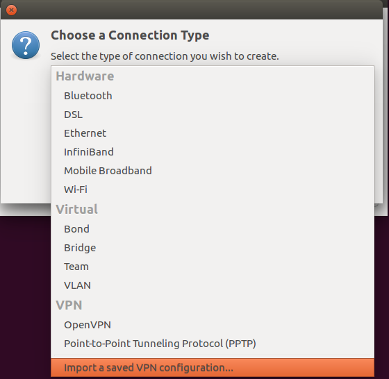 Ubuntu 16 04 OpenVPN GUI