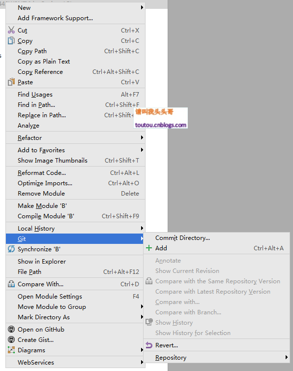 IntelliJ IDEA上操作GitHub