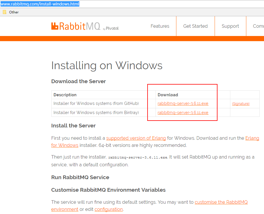 Настройка кластера rabbitmq в windows