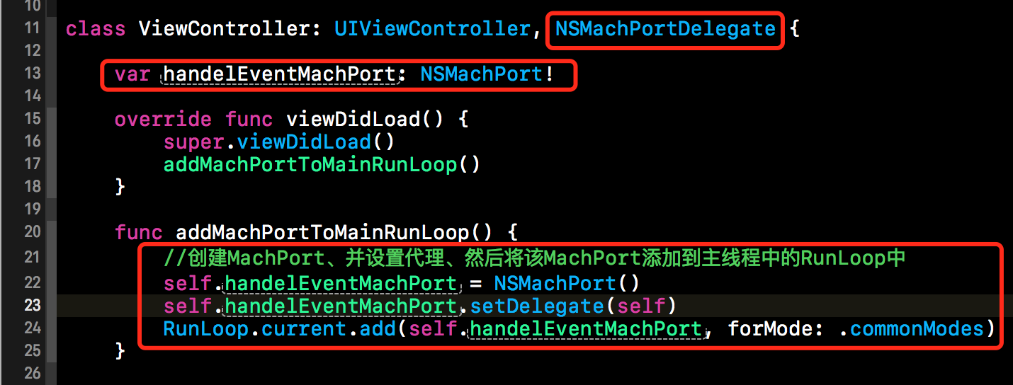 iOS开发之线程间的MachPort通信与子线程中的Notification转发