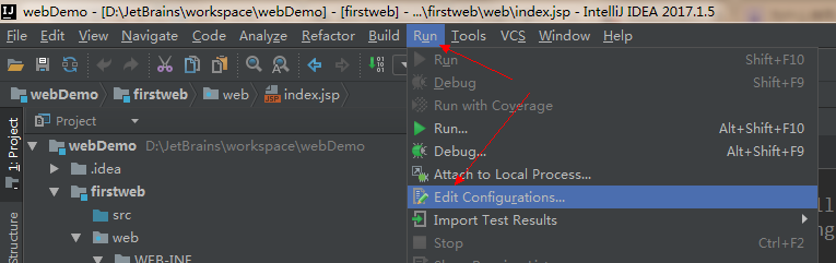 Intellij Idea 2017创建web项目及tomcat部署实战第14张