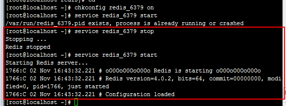 Linux Redis 开机启动