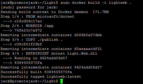 升级项目到.NET Core 2.0，在Linux上安装Docker，并成功部署第14张
