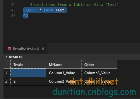 VSCode插件MSSQL教程（昨天提了一下）第17张