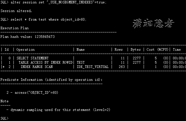 oracle-virtual-index