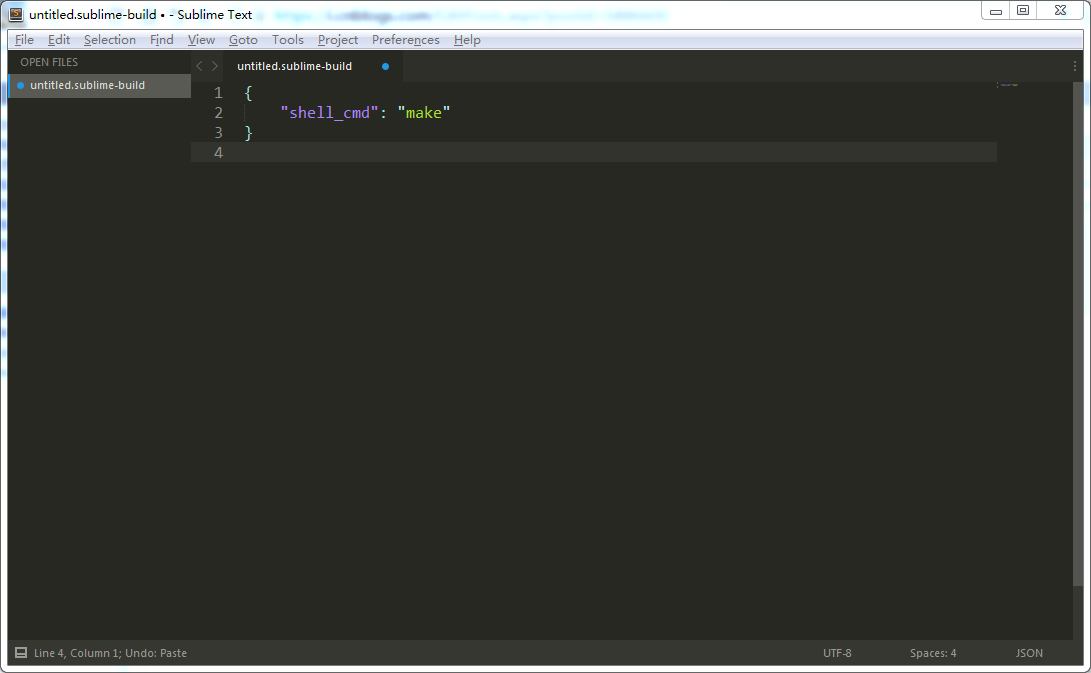 sublime text 3 build system