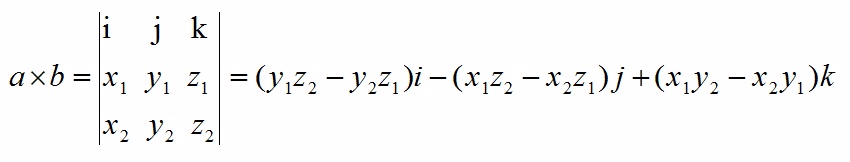 向量的内、外积及其几何含义