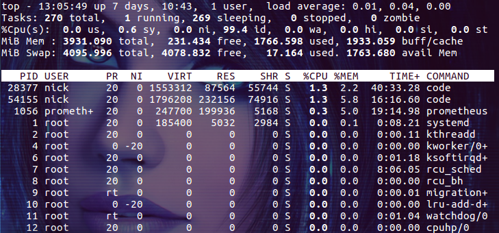 Linux Top 命令 Sparkdev 博客园