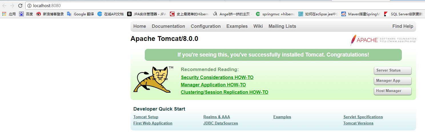 【IntelliJ IDEA】添加一个新的tomcat，tomcat启动无法访问欢迎页面，空白页，404