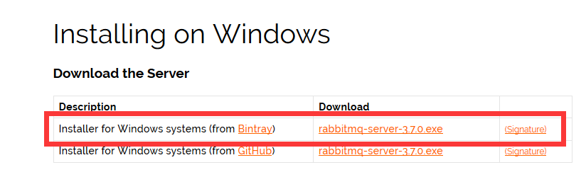 一.windows环境下rabbitMQ的的安装和配置第2张