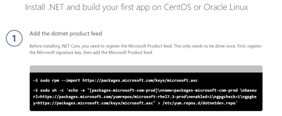 CentOS 7 安装 .Net Core 2.0 详细步骤第14张