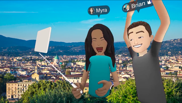 Facebook社交VR应用Spaces扩大覆盖面:入驻